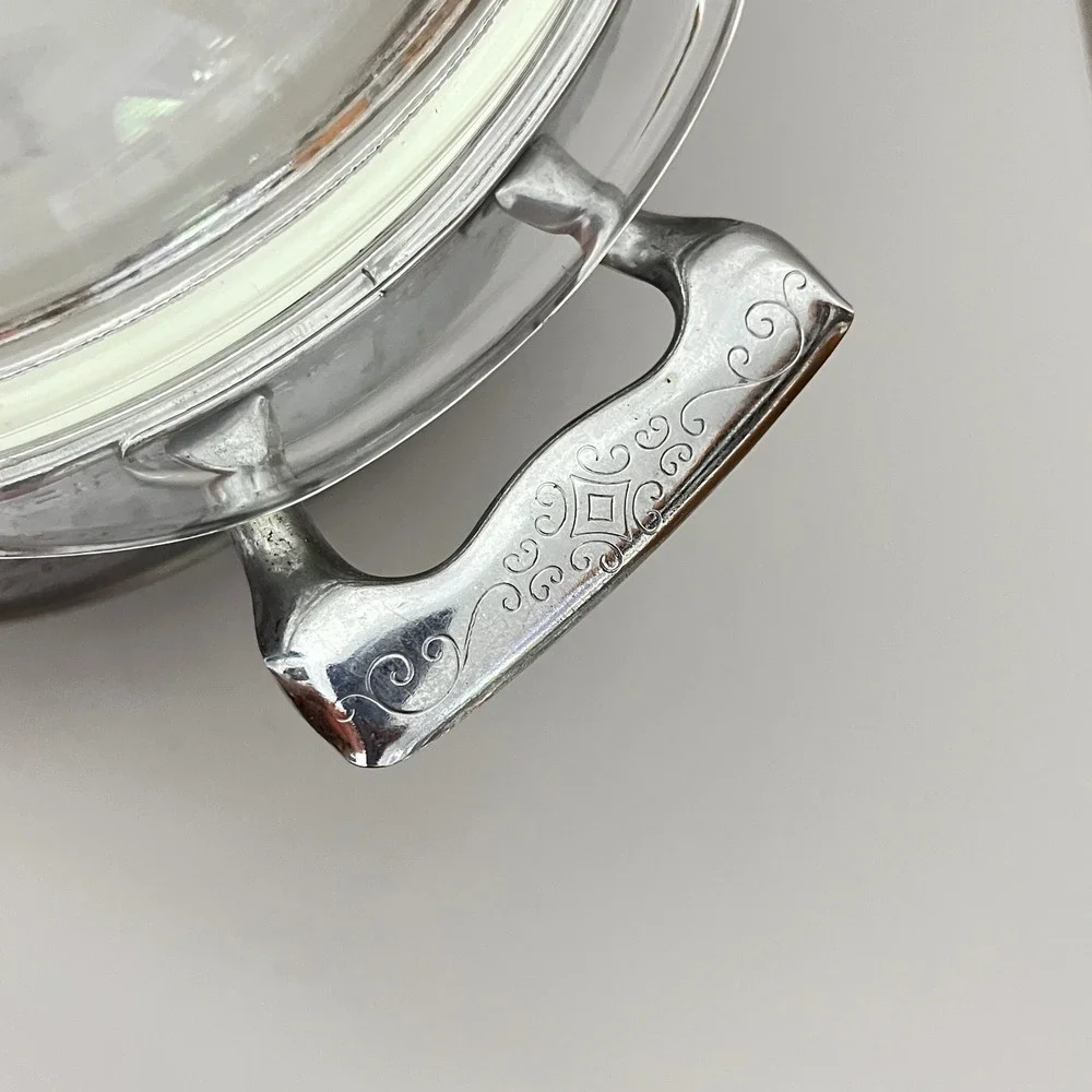 Pyrex Casserole Dish with Silver Metal Warming Stand Clear 8.5